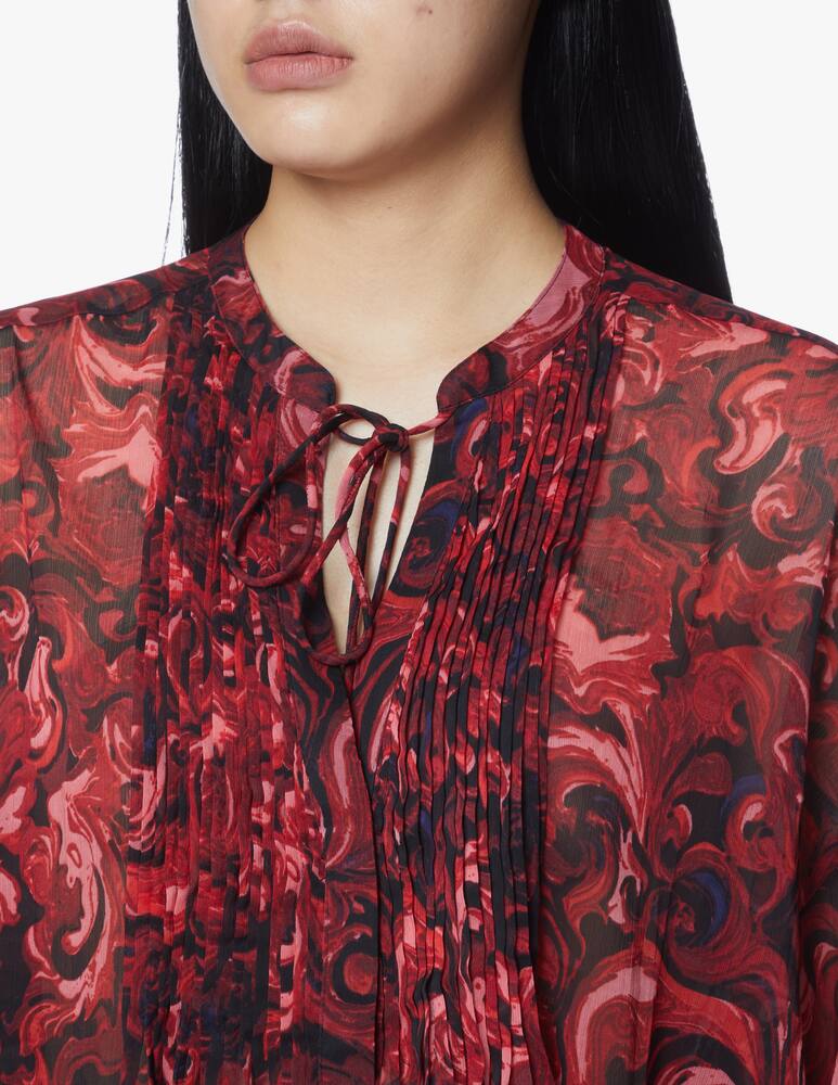 rinascente Guess Long sleeved blouse - red