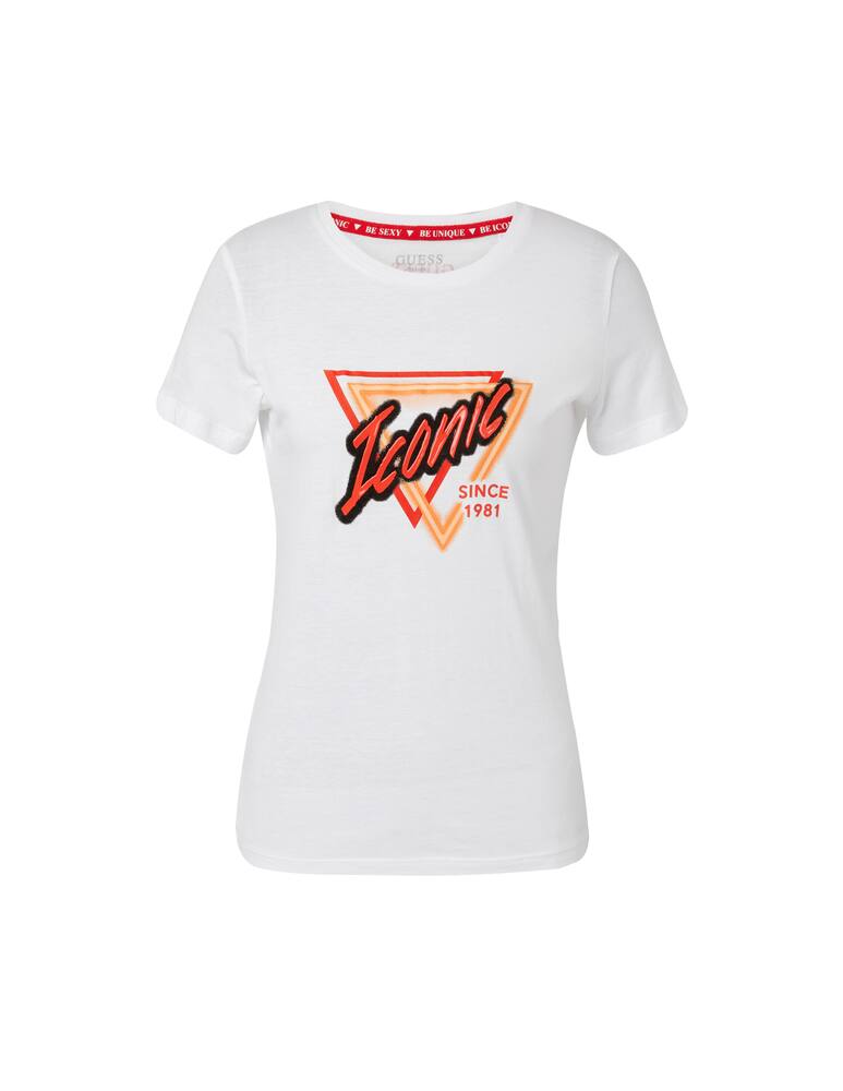 rinascente Guess T-shirt in cotone - bianco