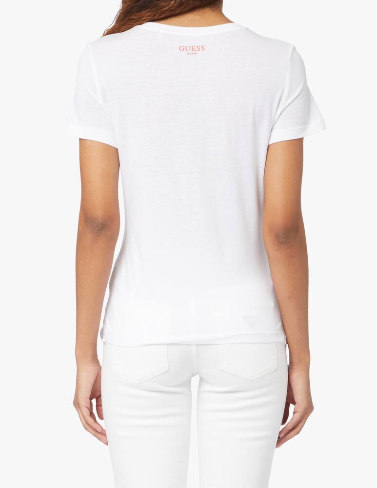 rinascente Guess T-shirt in cotone - bianco