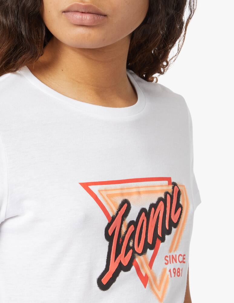 rinascente Guess T-shirt in cotone - bianco