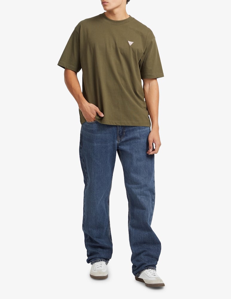 rinascente Guess Jeans T-shirt triangolo mini