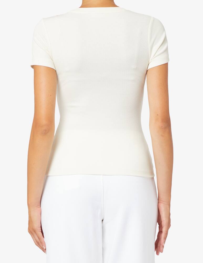 rinascente Guess Jeans T-shirt slim print & embroyed