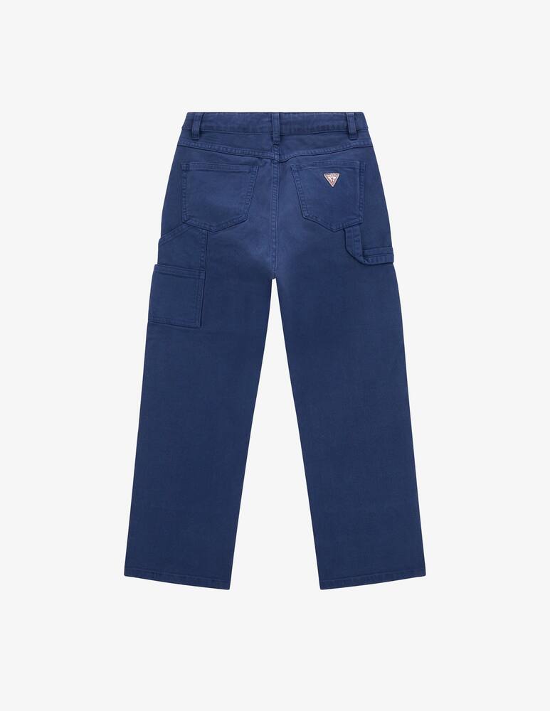 Guess Pantaloni da lavoro in tela comfort - immagine 2 Guess Pantaloni da lavoro in tela comfort - immagine 2