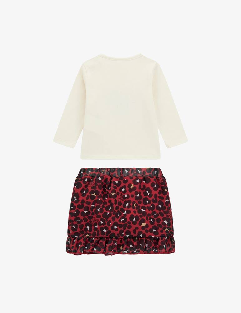 rinascente Guess Set t-shirt and chiffon skirt