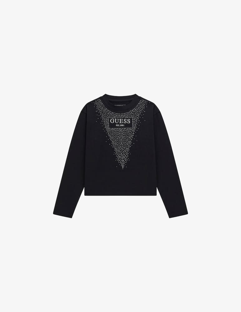 Guess Maglietta in cotone con logo - immagine 1 Guess Maglietta in cotone con logo - immagine 1
