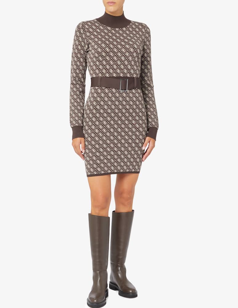 Guess Vestito con cintura Lise - immagine 2 Guess Vestito con cintura Lise - immagine 2