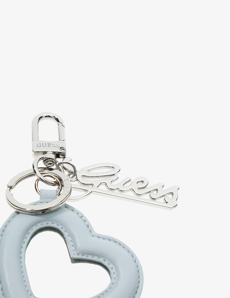 rinascente Guess Heart keyring charm
