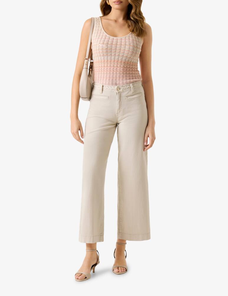 Guess Pantaloni cropped Zoya - immagine 2