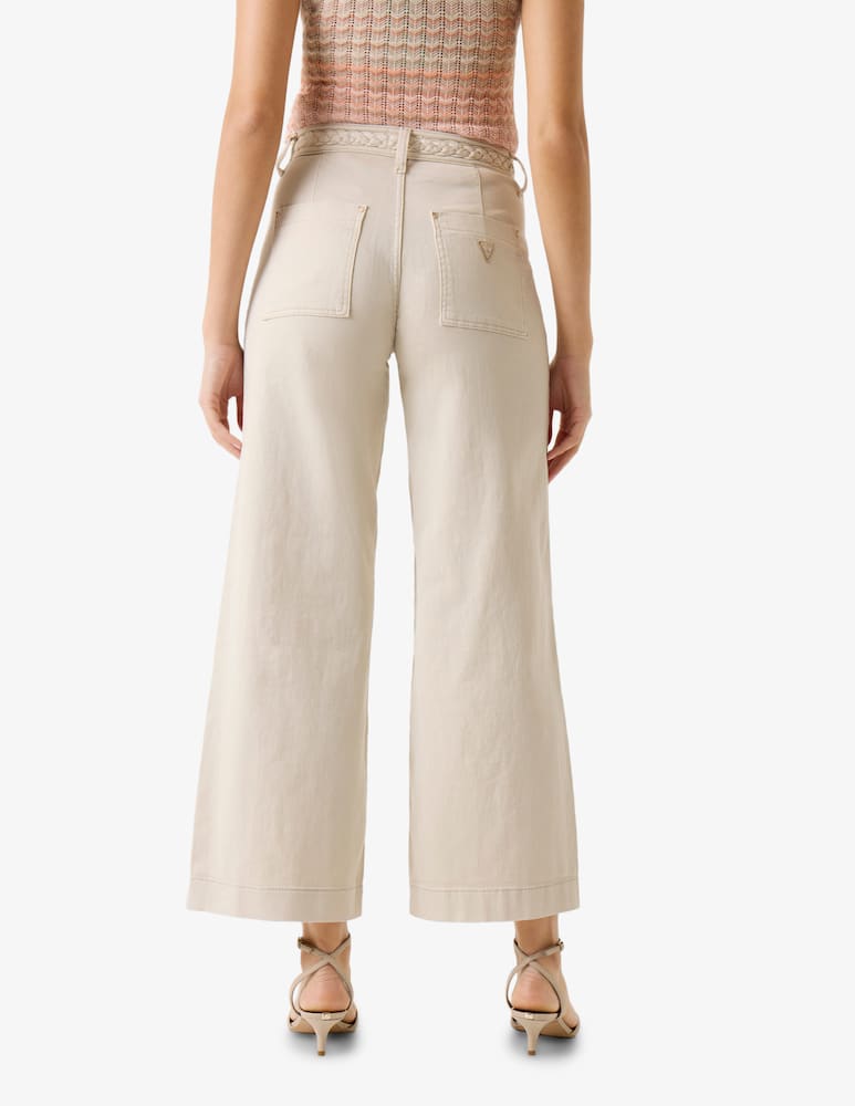 Guess Pantaloni cropped Zoya - immagine 3