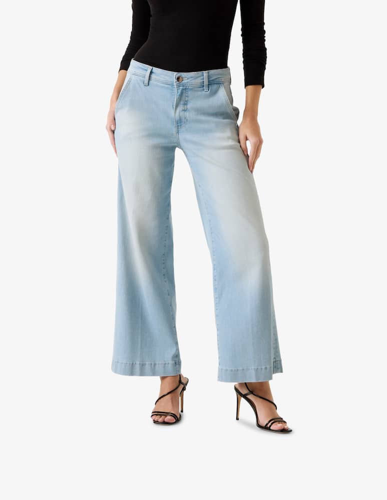 Guess Jeans crtop wide leg Zoya - immagine 1 Guess Jeans crtop wide leg Zoya - immagine 1