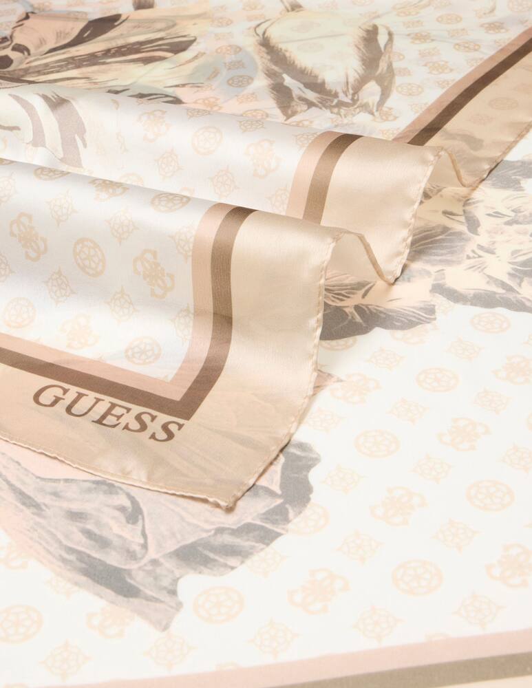 rinascente Guess Floral printed foulard