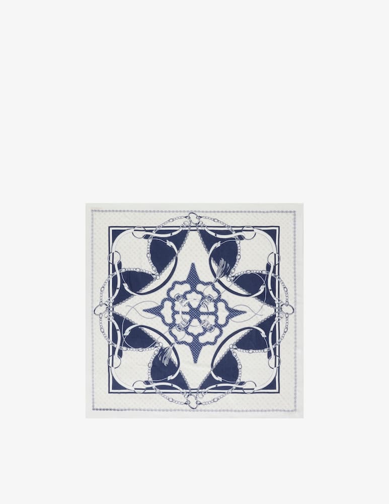 rinascente Guess Jacquard print foulard