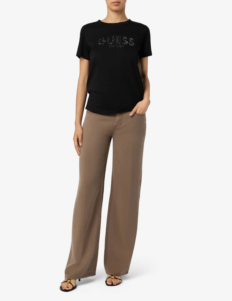 rinascente Guess Stud logo t-shirt