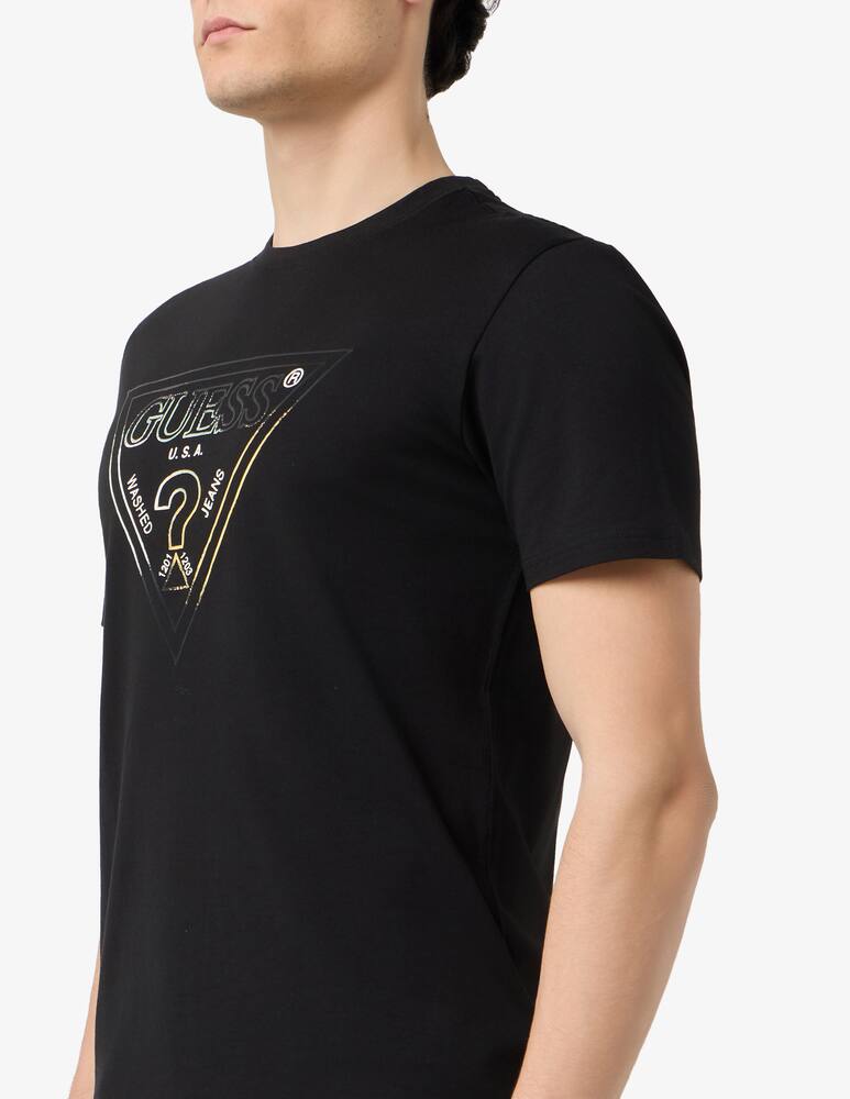 Guess Triangle logo t-shirt - picture 4
