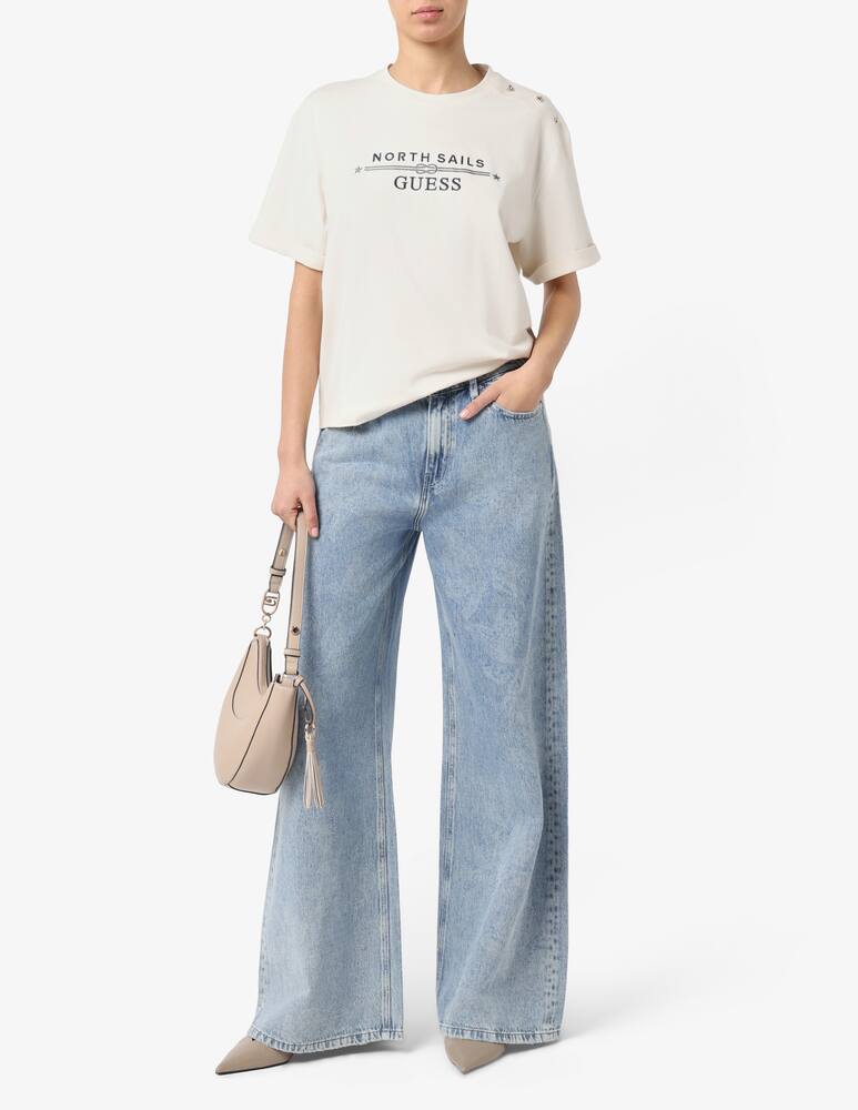 rinascente Guess T-shirt con logo frontale