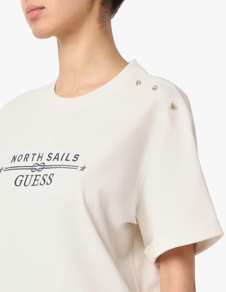 rinascente Guess T-shirt con logo frontale