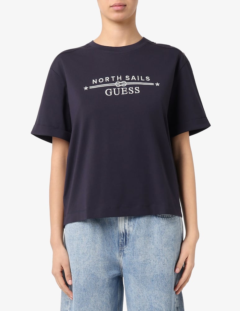 rinascente Guess T-shirt con logo