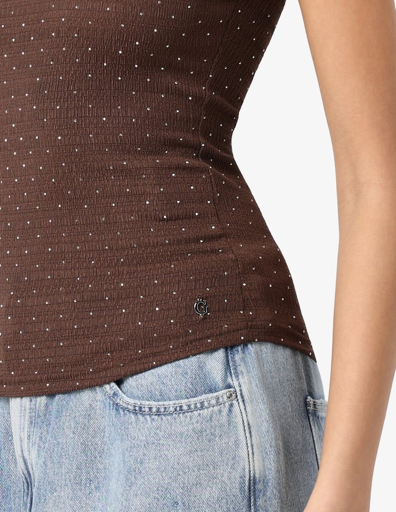 rinascente Guess Top smock senza maniche