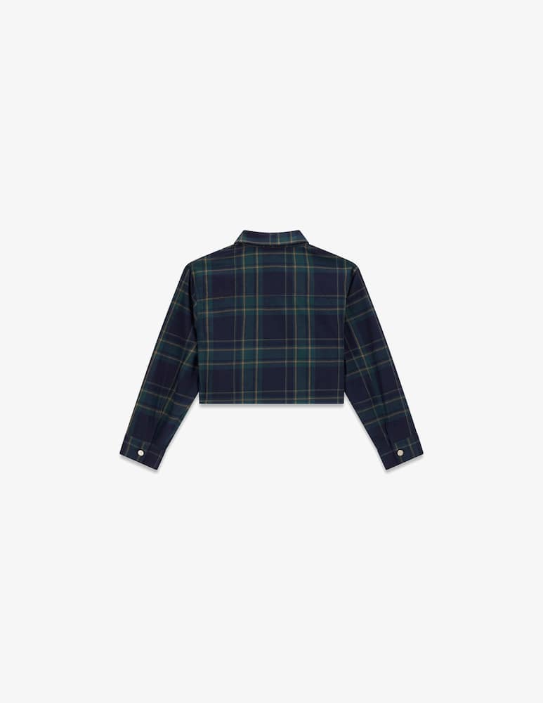 Guess Camicia boxy tartan a quadri - immagine 2 Guess Camicia boxy tartan a quadri - immagine 2