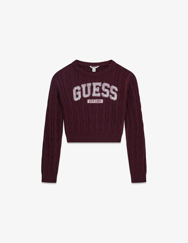 rinascente Guess Maglia crop a trecce