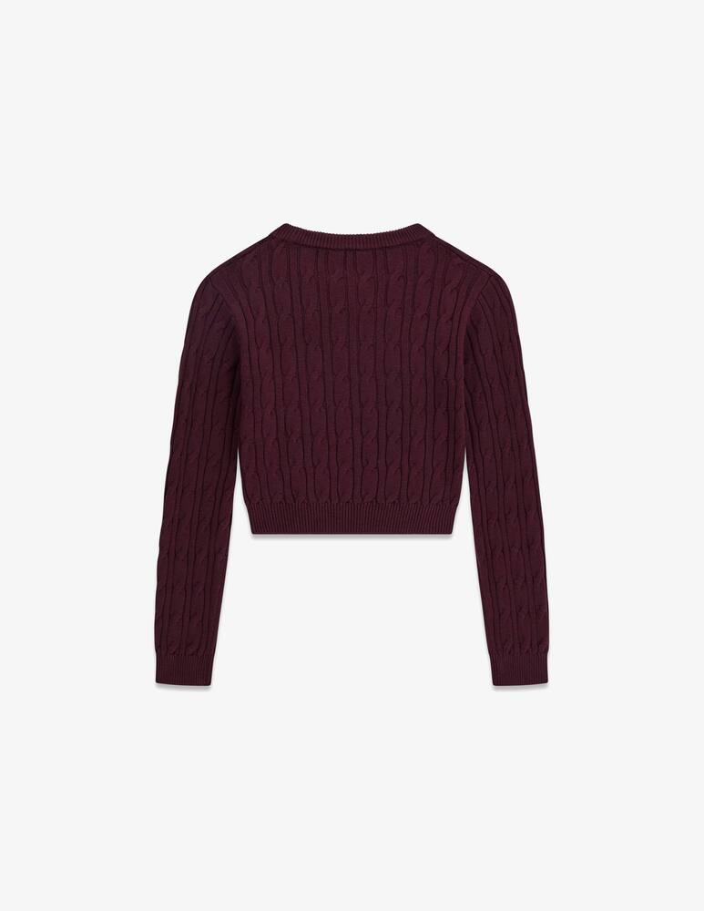 rinascente Guess Maglia crop a trecce