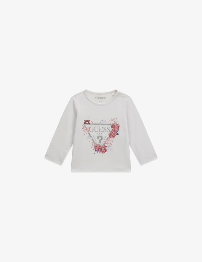 Guess T-shirt con logo a maniche lunghe - immagine 1 Guess T-shirt con logo a maniche lunghe - immagine 1