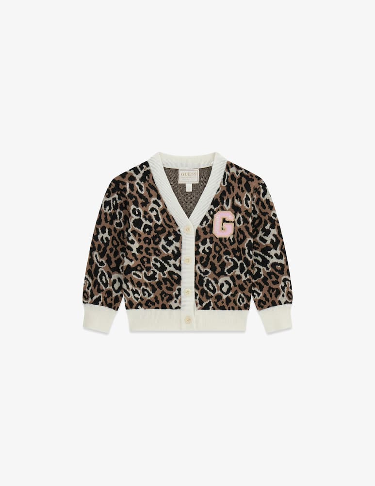 Guess Cardigan con stampa Leo - immagine 1 Guess Cardigan con stampa Leo - immagine 1