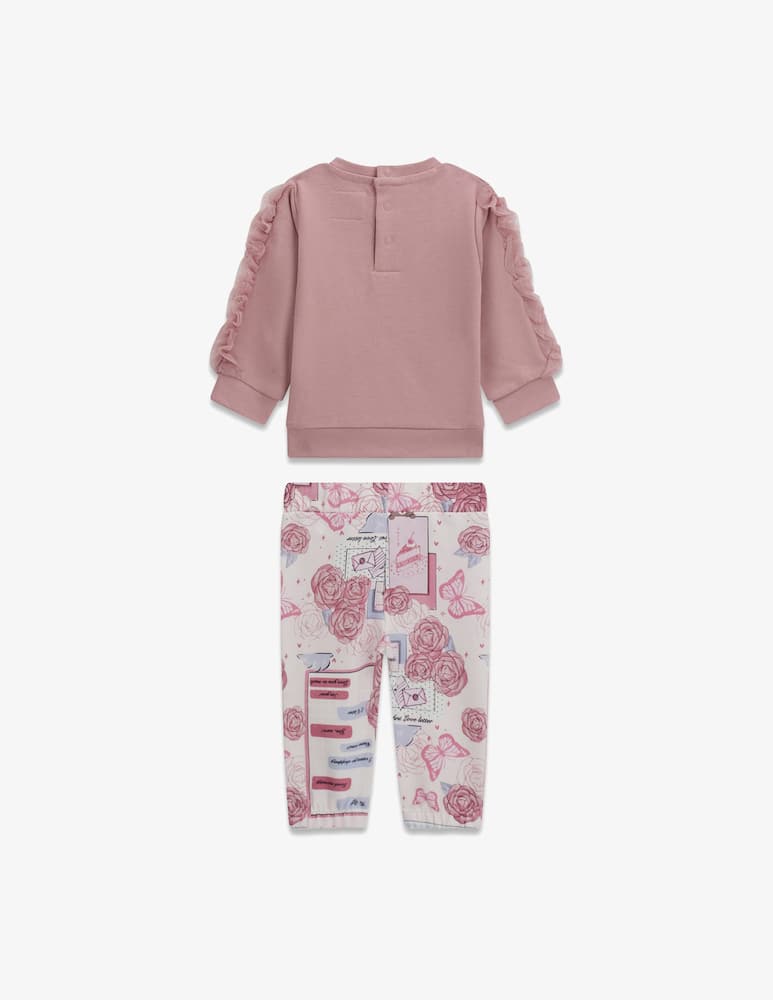 Guess Ruffle sweatshirt and leggings set - picture 2 Guess Ruffle sweatshirt and leggings set - picture 2