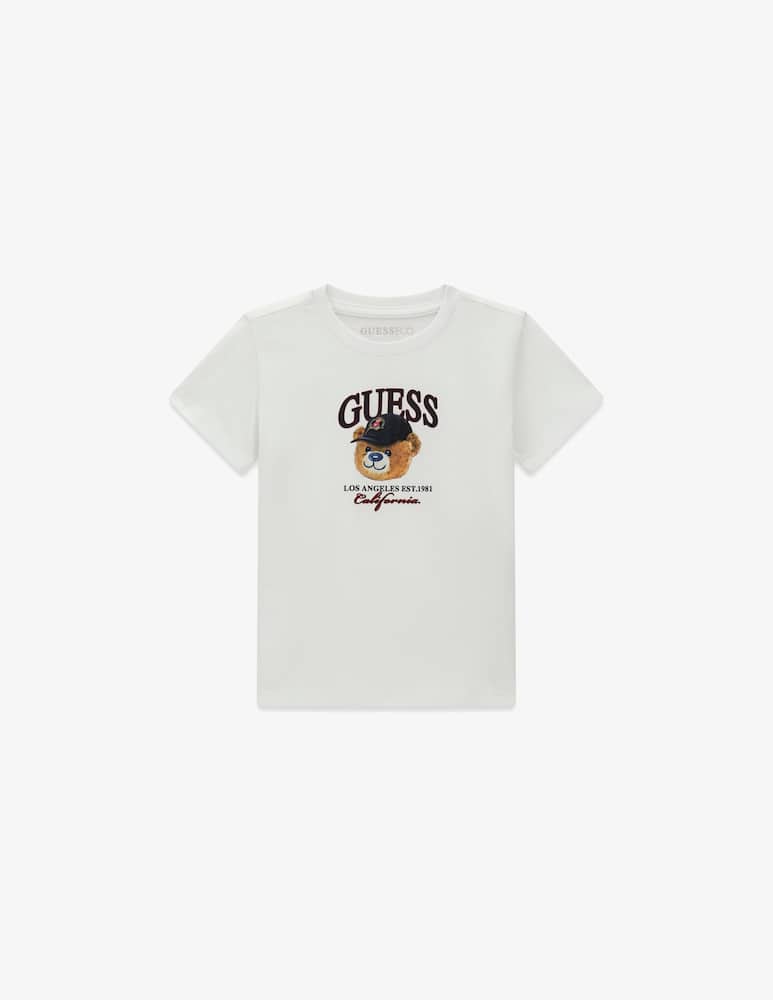 rinascente Guess Logo bear t-shirt
