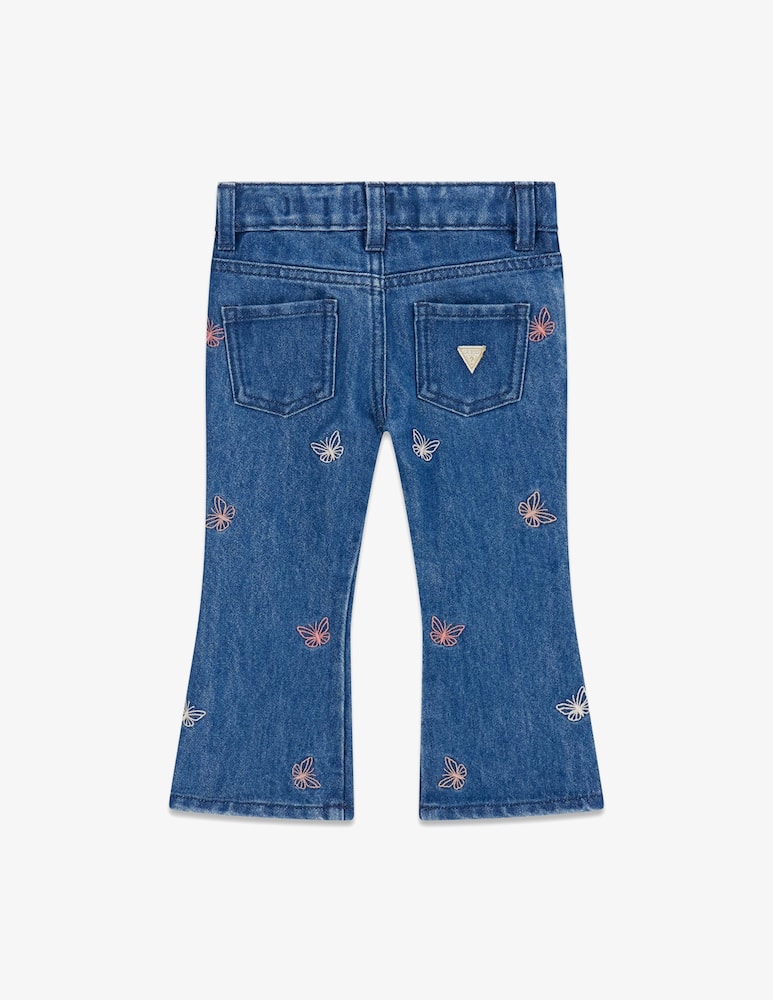 Guess Jeans flare con farfalle - immagine 2 Guess Jeans flare con farfalle - immagine 2