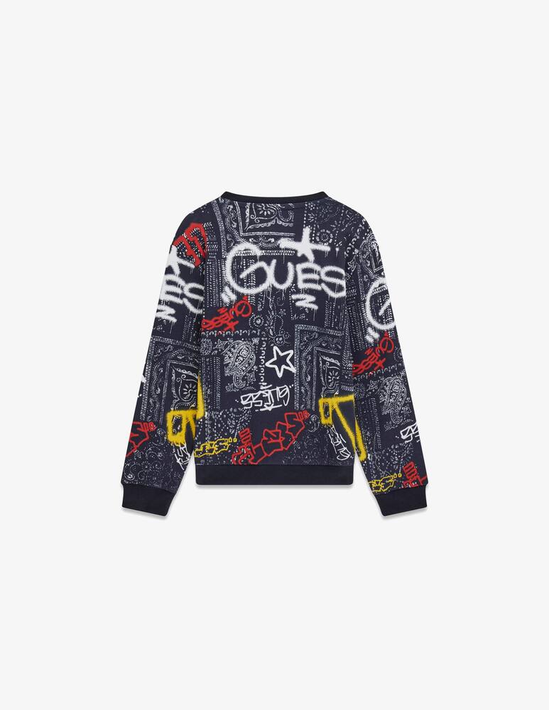 rinascente Guess Felpa active con stampa allover