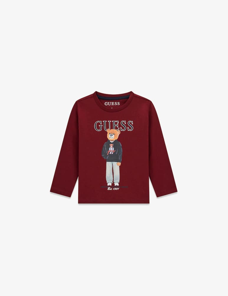 Guess T-shirt a maniche lunghe con stampa - immagine 1 Guess T-shirt a maniche lunghe con stampa - immagine 1