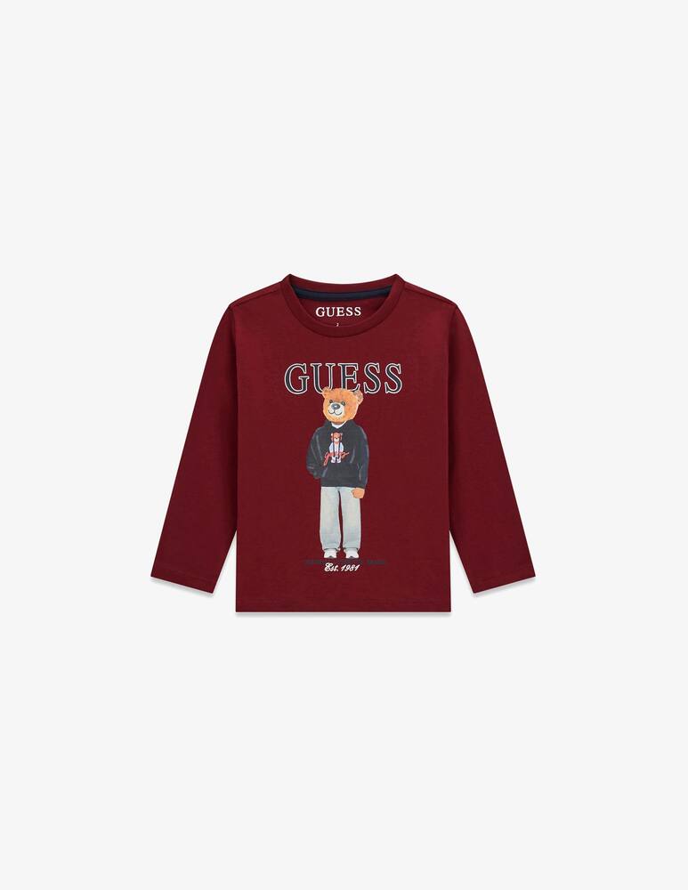 rinascente Guess T-shirt a maniche lunghe con stampa