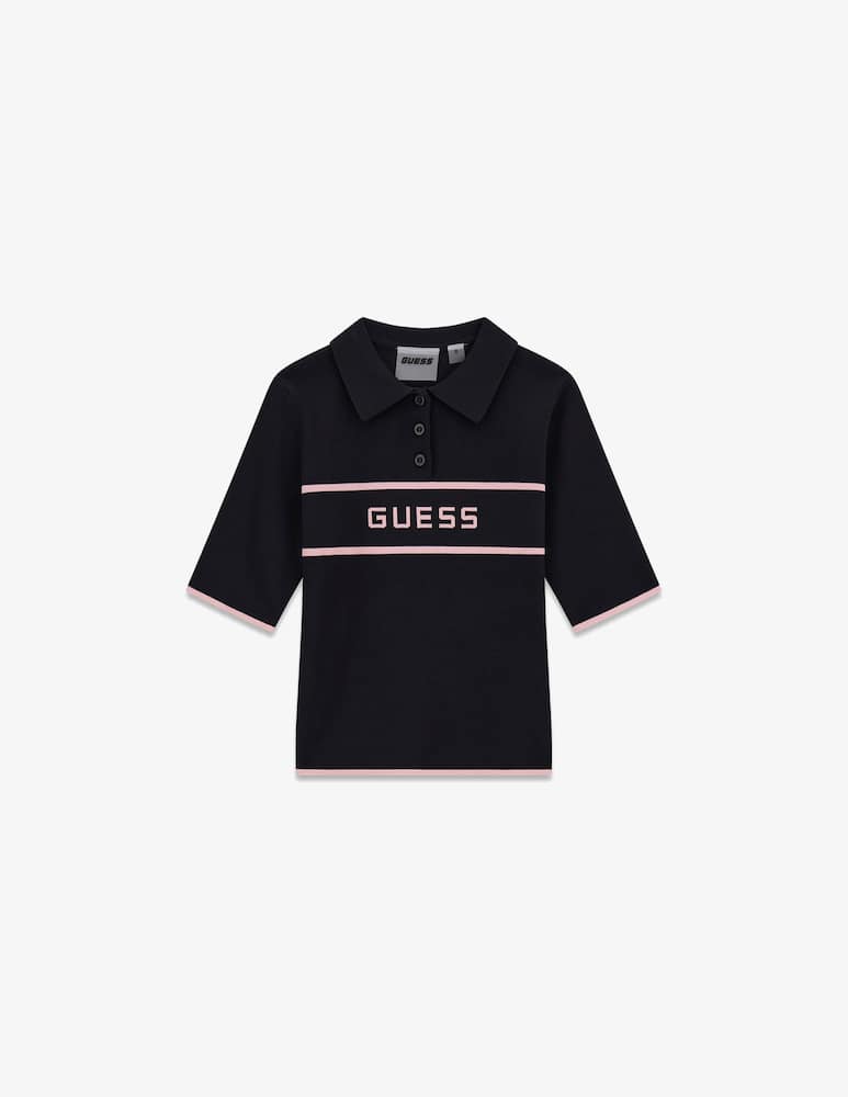 Guess Maglia polo con logo - immagine 1 Guess Maglia polo con logo - immagine 1