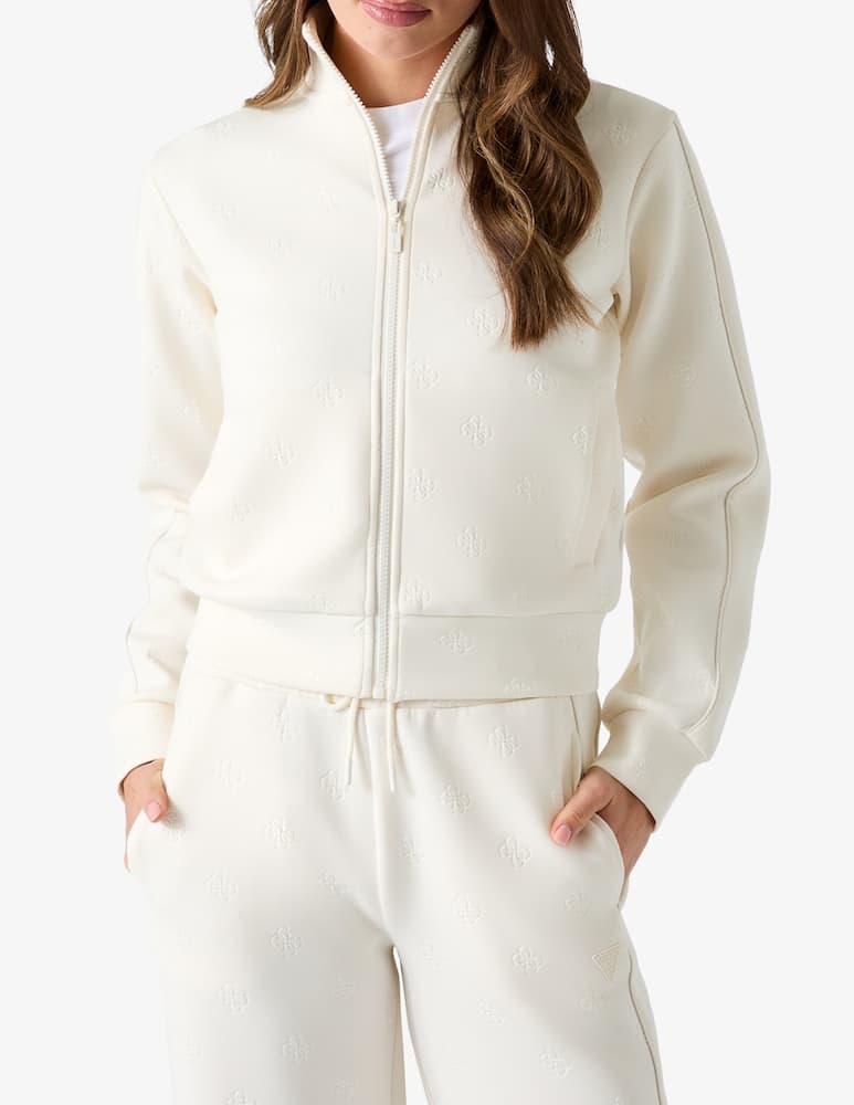 Guess Felpa zip Calista - immagine 1 Guess Felpa zip Calista - immagine 1