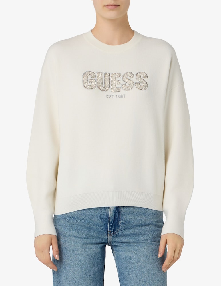rinascente Guess Maglione con logo Madeline