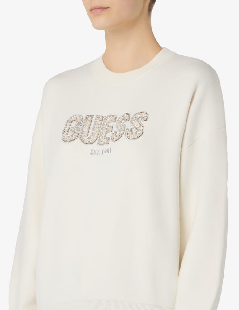rinascente Guess Maglione con logo Madeline