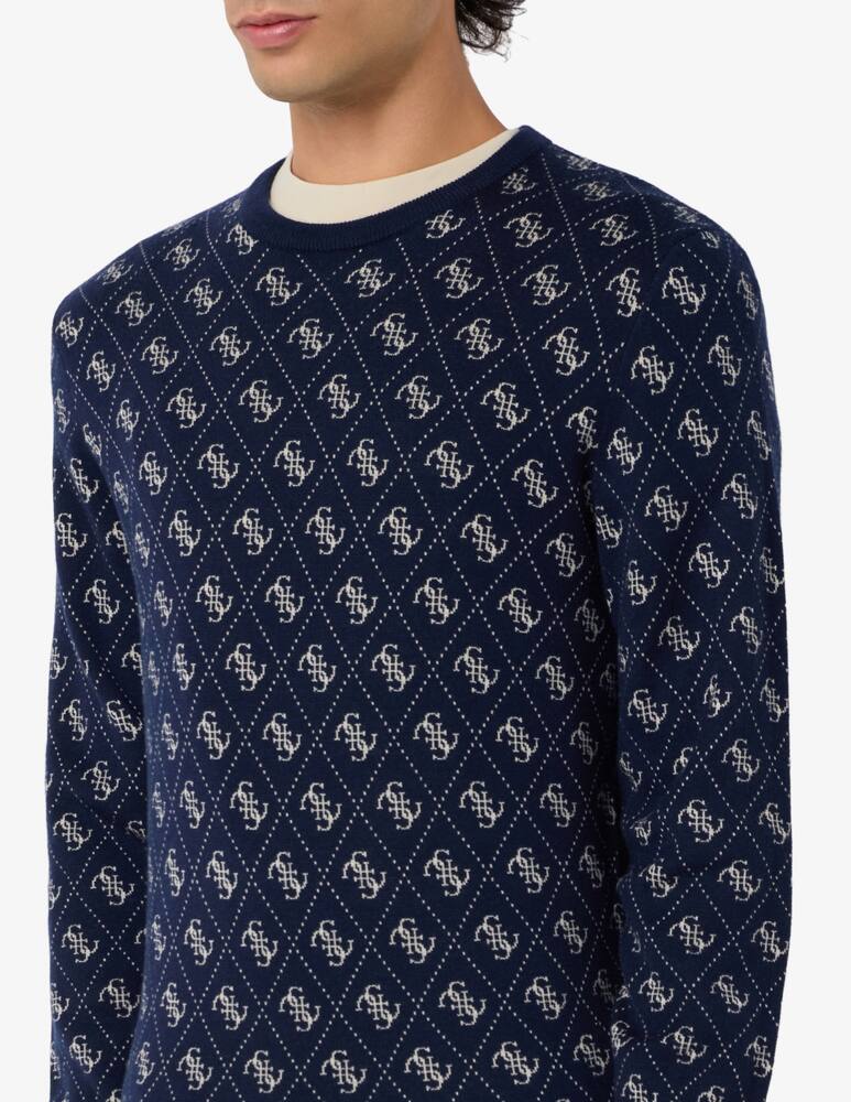 rinascente Guess Maglia girocollo jacquard