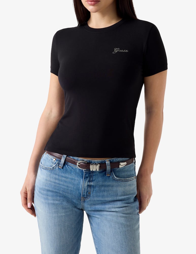 rinascente Guess Crewneck logo t-shirt