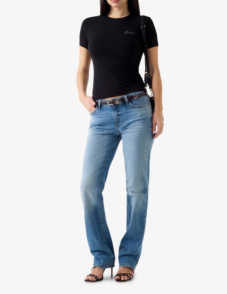 rinascente Guess Crewneck logo t-shirt