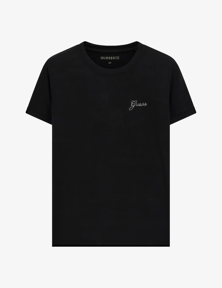 Guess T-shirt girocollo con mini logo - immagine 5 Guess T-shirt girocollo con mini logo - immagine 5