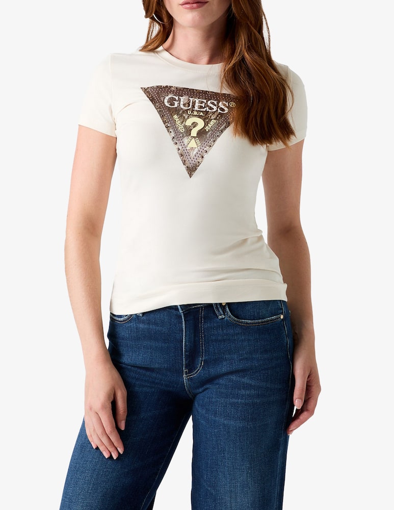 rinascente Guess Snake triangle t-shirt