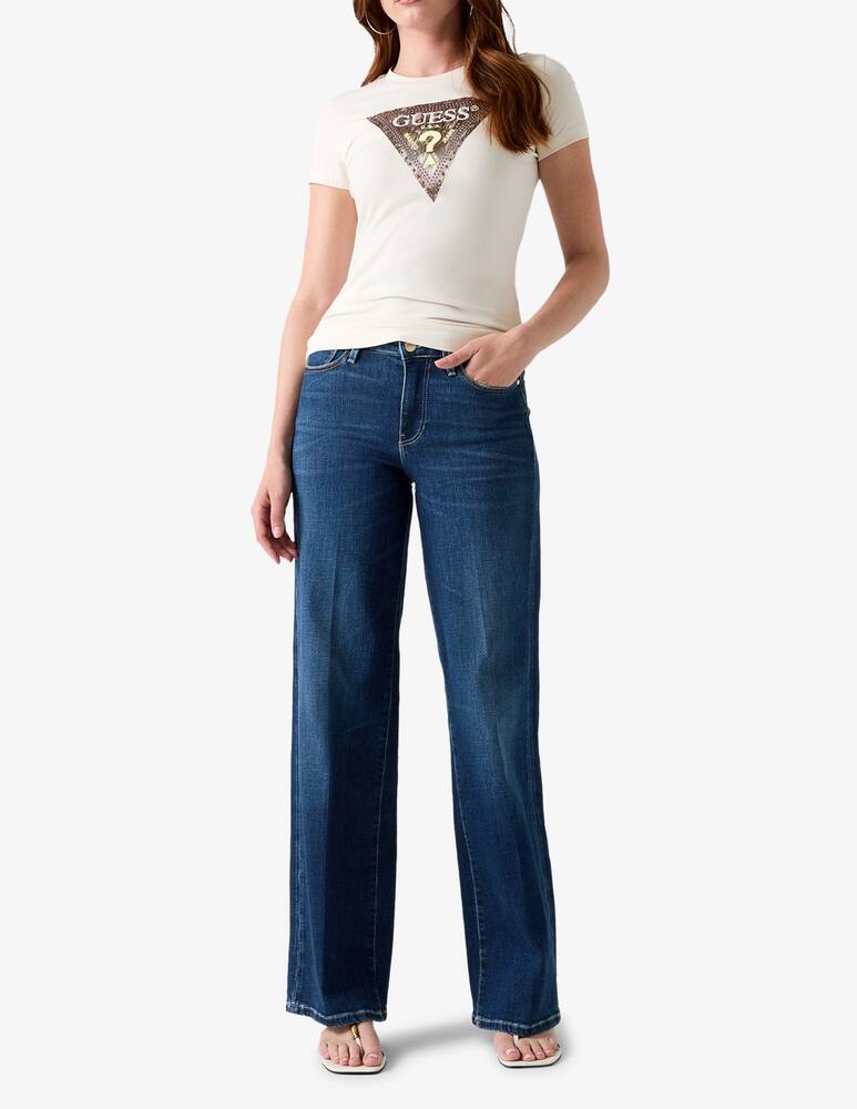 rinascente Guess Snake triangle t-shirt