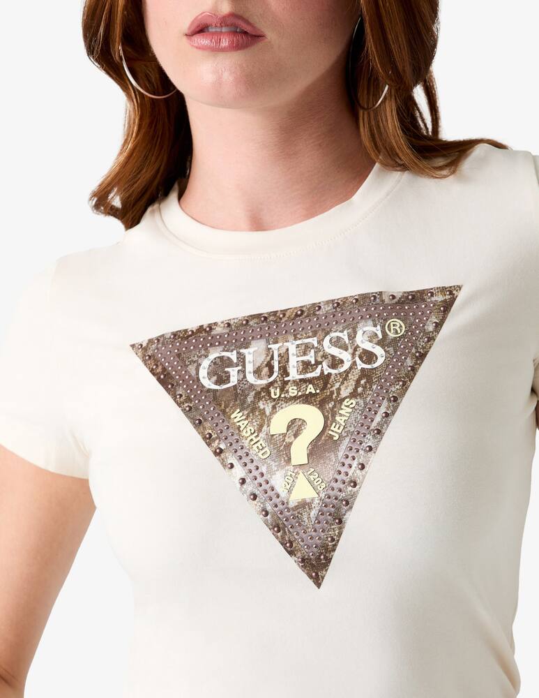 rinascente Guess Snake triangle t-shirt