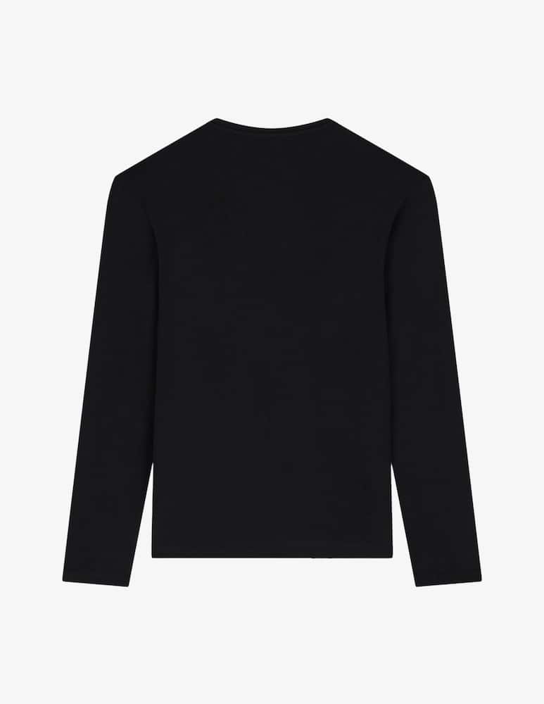 Guess Crewneck slim long-sleeve t-shirt - picture 2 Guess Crewneck slim long-sleeve t-shirt - picture 2