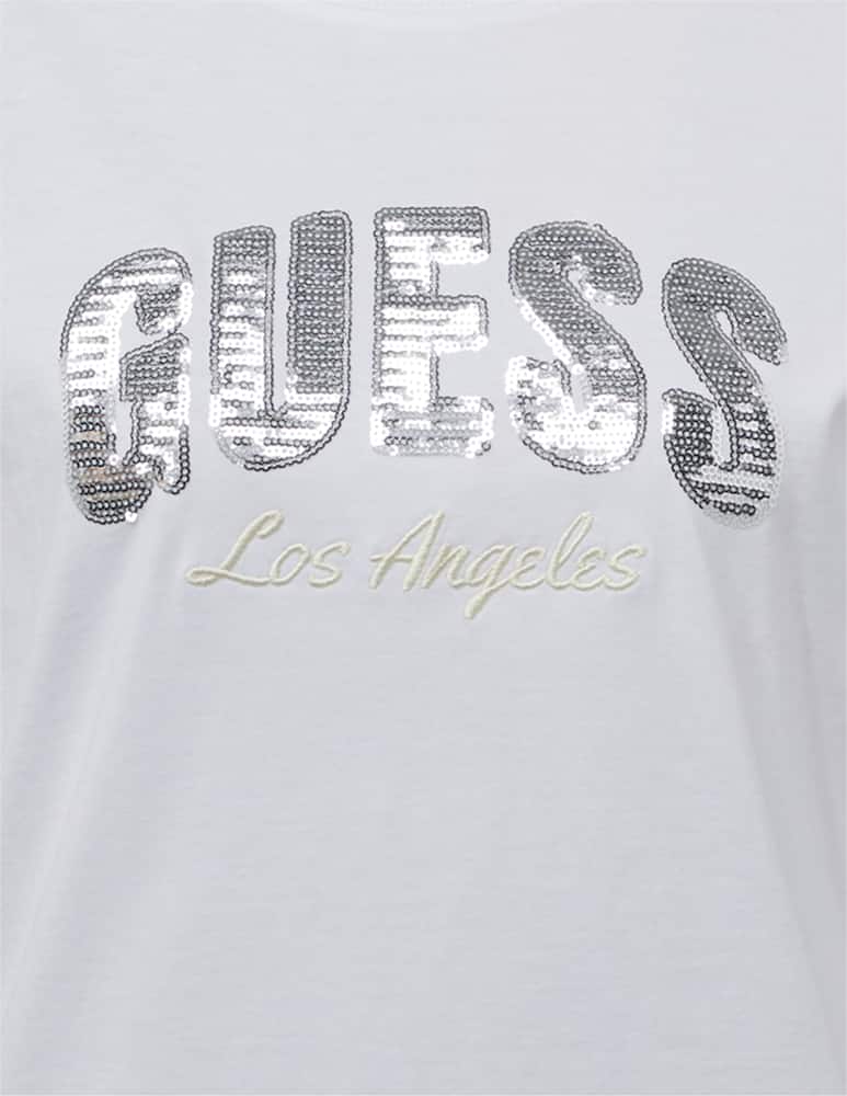 rinascente Guess Sequins logo tee