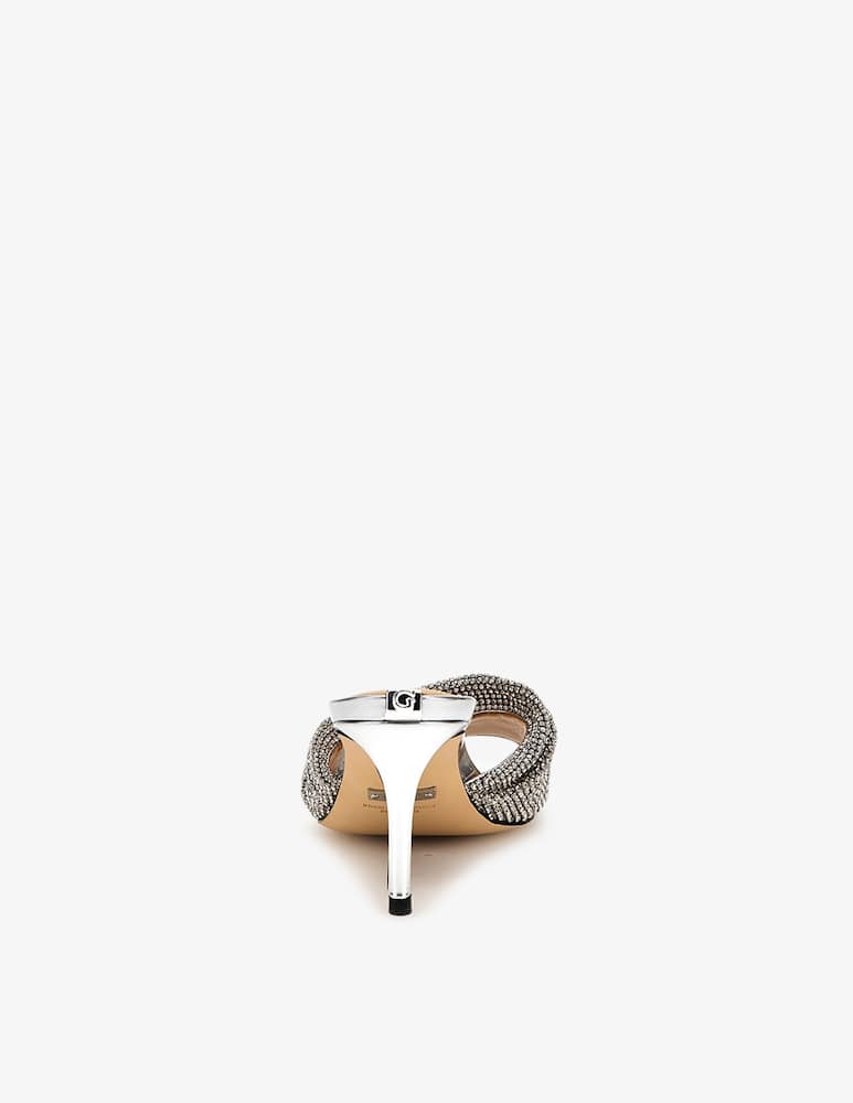 Guess Mule in cristallo con tacco basso Hadey - immagine 3 Guess Mule in cristallo con tacco basso Hadey - immagine 3