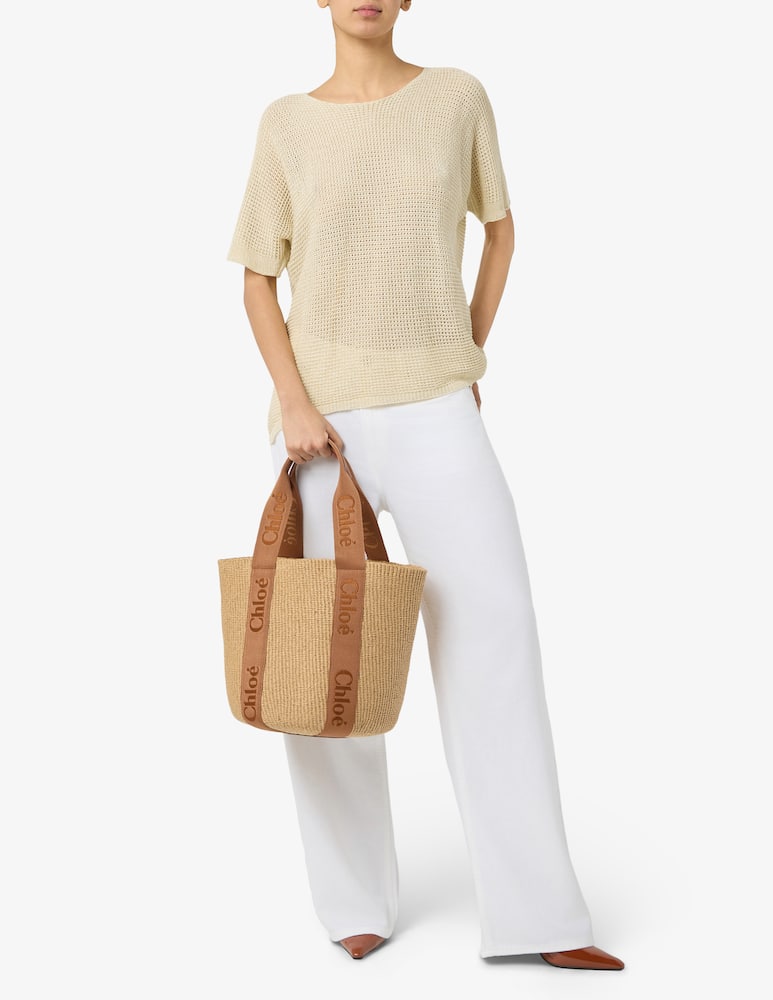 rinascente Chloé Borsa basket large Woody