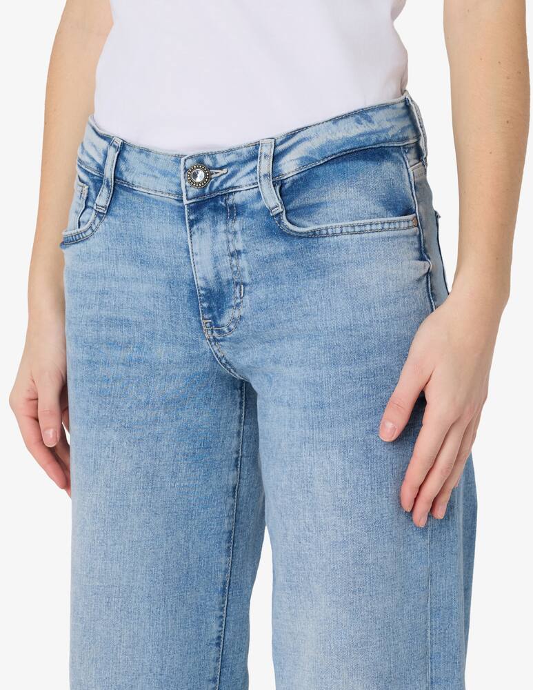 rinascente Guess Denim palazzo trousers