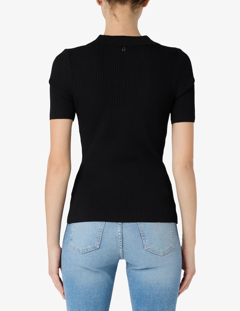 Guess Maglia polo collo a V Paula - immagine 3 Guess Maglia polo collo a V Paula - immagine 3